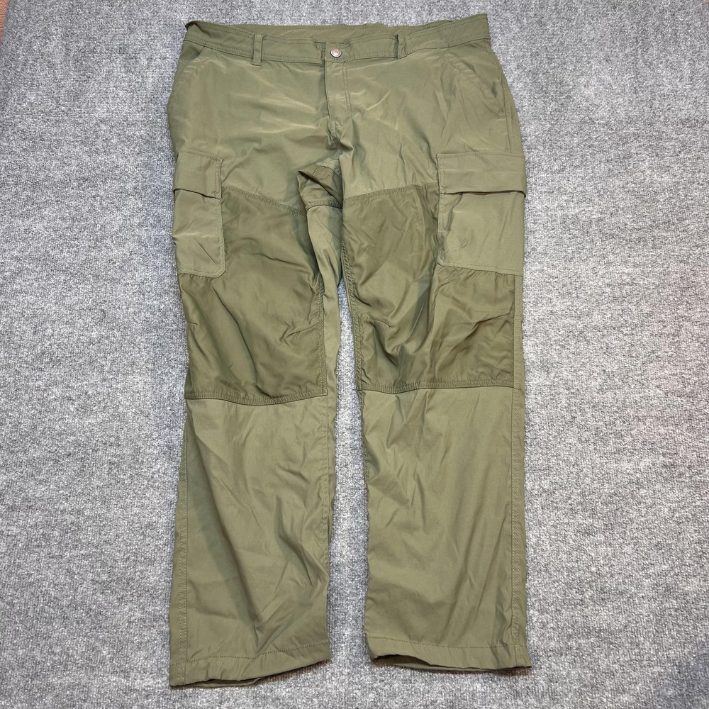 Ozark Trail Pants Mens 44x30 Green Cargo Hiking Outdoor Workwear Travel Camping